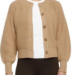 Banana Republic Women's Button Front Cardigan Tan Women's Large